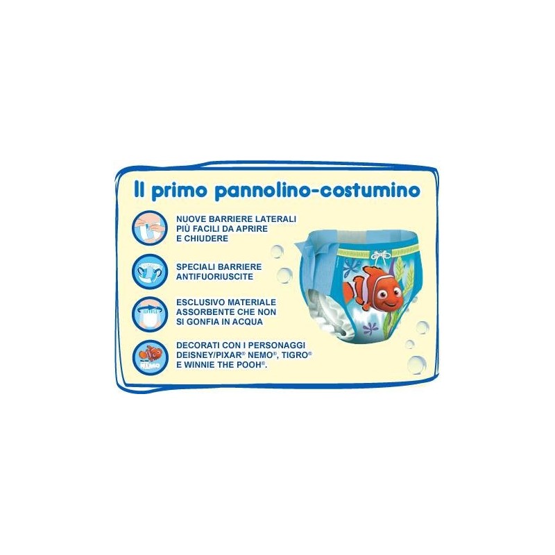 Kimberly Clark Italia Little Swimmers Pannolini S 3-8 Kg