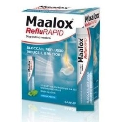 Opella Healthcare Italy Sospensione Orale Maalox Reflurapid 20 Bustine Monodose Da 10 Ml