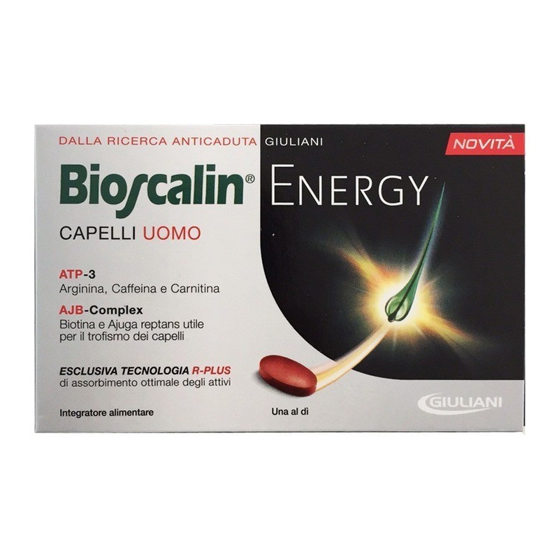 Bioscalin Energy Uomo Integratore per i capelli 30 compresse