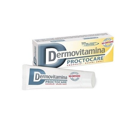 Pasquali Dermovitamina Proctocare Crema Emorroidi Ragadi Anali 30 Ml Con Cannula