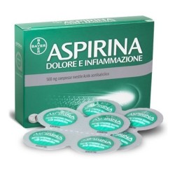 Bayer Aspirina Dolore E Infiammazione 500 Mg Compresse Rivestite Acido Acetilsalicilico