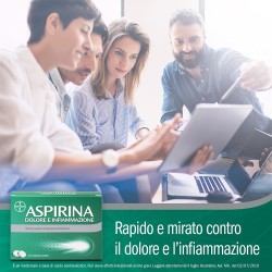Bayer Aspirina Dolore E Infiammazione 500 Mg Compresse Rivestite Acido Acetilsalicilico