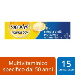 Bayer Supradyn Ricarica 50+ 15 Compresse Effervescenti
