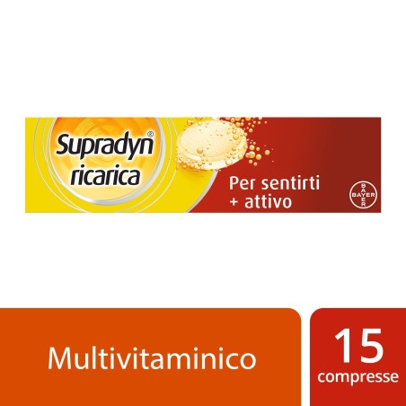 Bayer Supradyn Ricarica 15 Compresse Effervescenti
