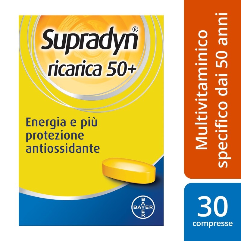 Bayer Supradyn Ricarica 50+ 30 Compresse