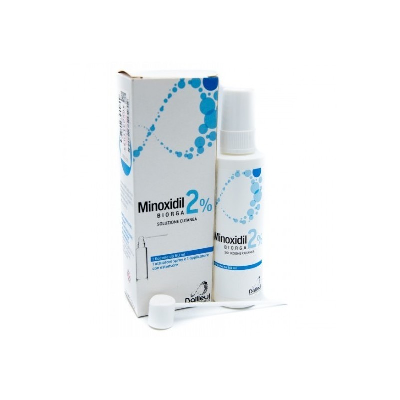 Laboratoires Bailleul S. A. Minoxidil Biorga 2%, Soluzione Cutaneaminoxidil