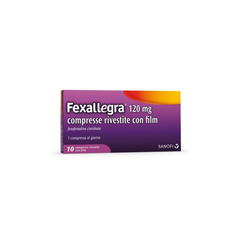 Fexallegra 120 Mg Compresse Rivestite Con Film Fexofenadina Cloridrato