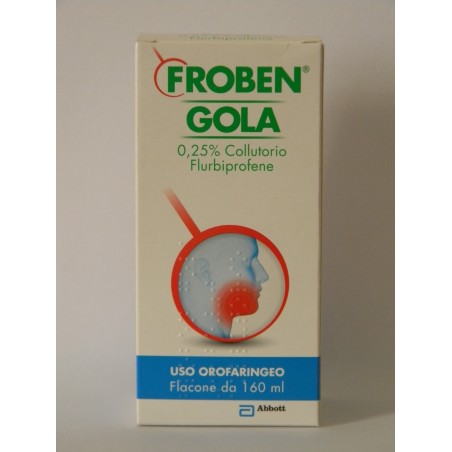 Viatris Italia Froben Gola 250mg/100ml Collutorio Froben Gola 250mg/100ml Spray Per Mucosa Orale Flurbiprofene