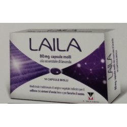 Dr. Willmar Schwabe Gmbh&co. Kg Laila, Capsule Molli Olio Essenziale Di Lavanda