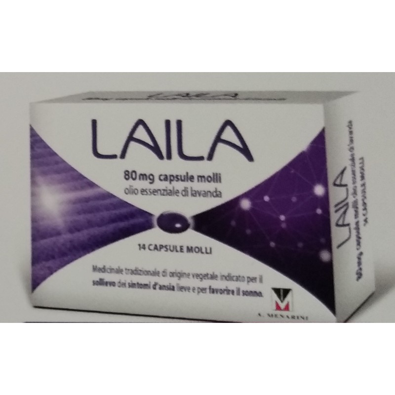 Dr. Willmar Schwabe Gmbh&co. Kg Laila, Capsule Molli Olio Essenziale Di Lavanda