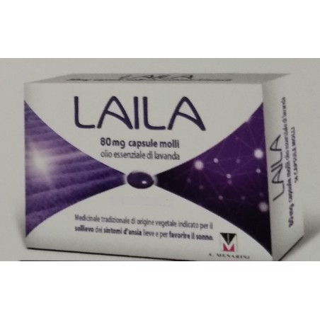 Dr. Willmar Schwabe Gmbh&co. Kg Laila, Capsule Molli Olio Essenziale Di Lavanda