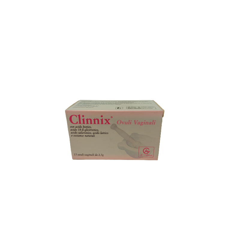 Abbate Gualtiero Clinnix 15 Ovuli Vaginali 2,5 G