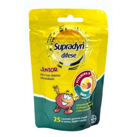 Bayer Supradyn Difese Junior 25 Caramelle Gommose