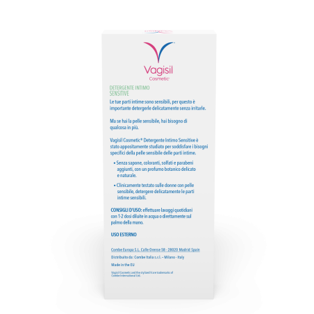 Combe Italia Vagisil Detergente Sensitive 250 Ml
