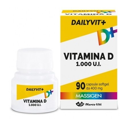Marco Viti Farmaceutici Massigen Vitamina D 2000 Ui 90 Capsule Softgel