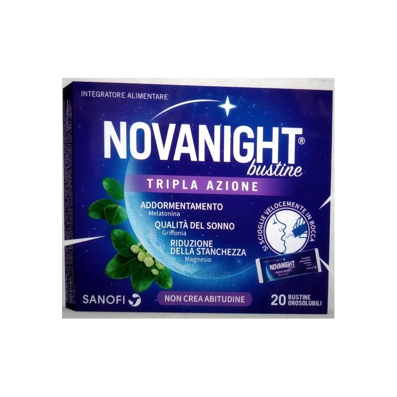 Novanight 20 Bustine Tripla Azione