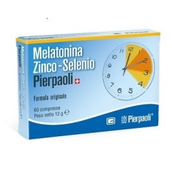 Pierpaoli Exelyas Melatonina Zinco Selenio Pierpaoli 60 Compresse