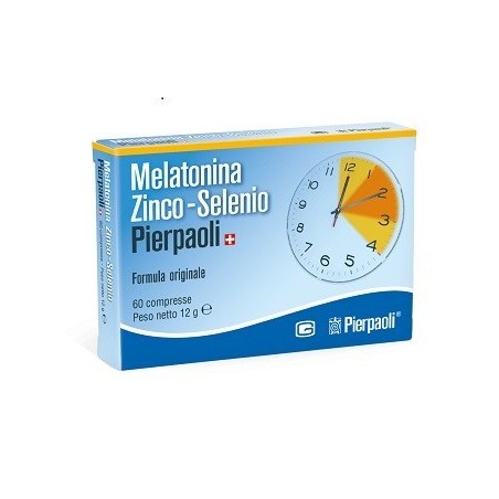 Pierpaoli Exelyas Melatonina Zinco Selenio Pierpaoli 60 Compresse