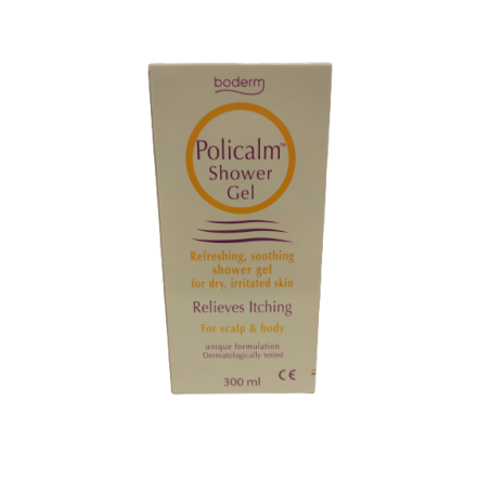 Logofarma Gel Antiprurito E Lenitivo Policalm Shower 300 Ml Ce