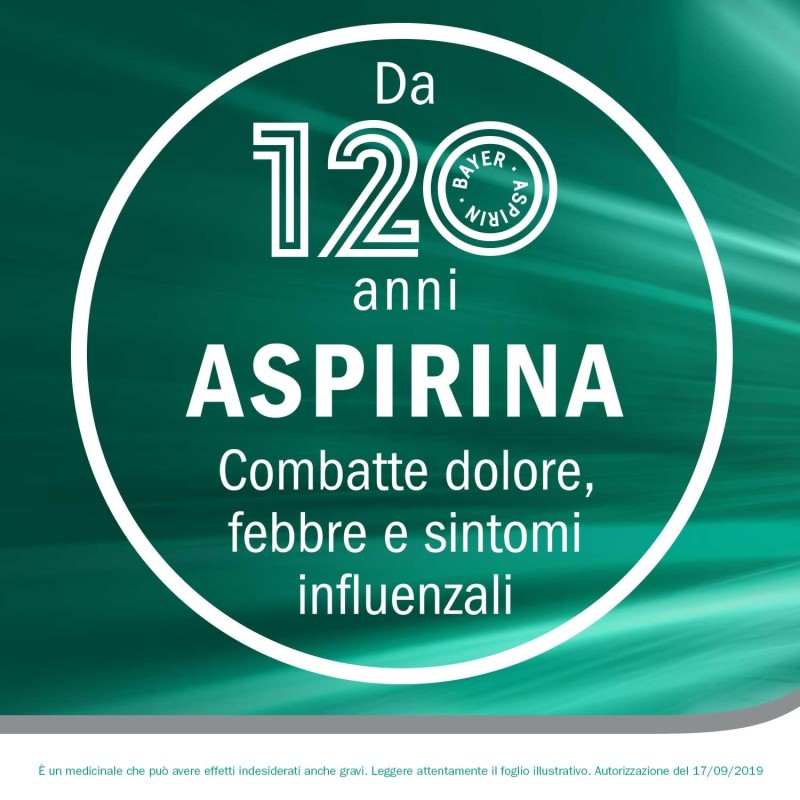 Bayer Aspirina Influenza E Naso Chiuso 500 Mg / 30 Mg Granulato Per Sospensione Orale Acido Acetilsalicilico 500 Mg, Pseudoefedr