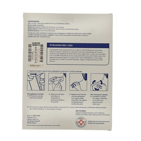 Haleon Italy Voltadol Unidie 140 Mg Cerotto Medicato Diclofenac Sodico