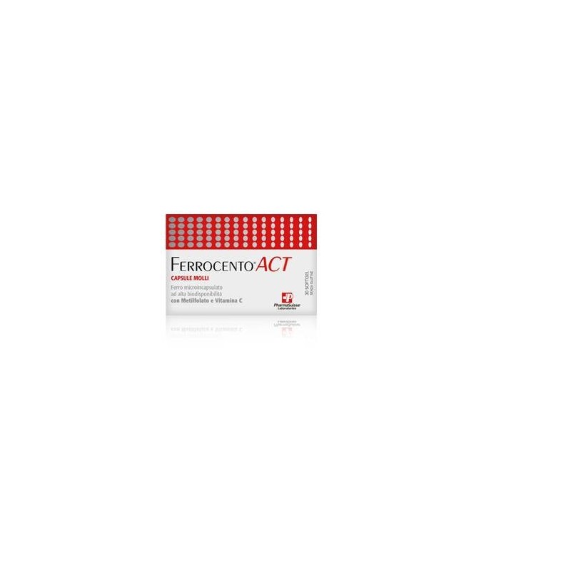 Pharmasuisse Laboratories Ferrocento Act 30 Capsule Molli