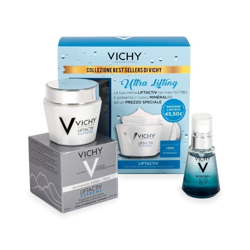 Vichy Cofanetto Liftactiv 75 Ml + Mineral 89 30 Ml