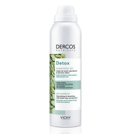 Vichy Dercos Nutrients Shampoo Secco Detox 150 Ml