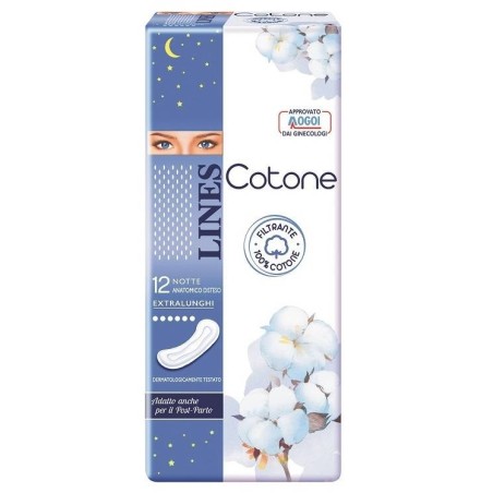 Fater Lines Cotone Non Ultra Notte Distesi 12 Pezzi