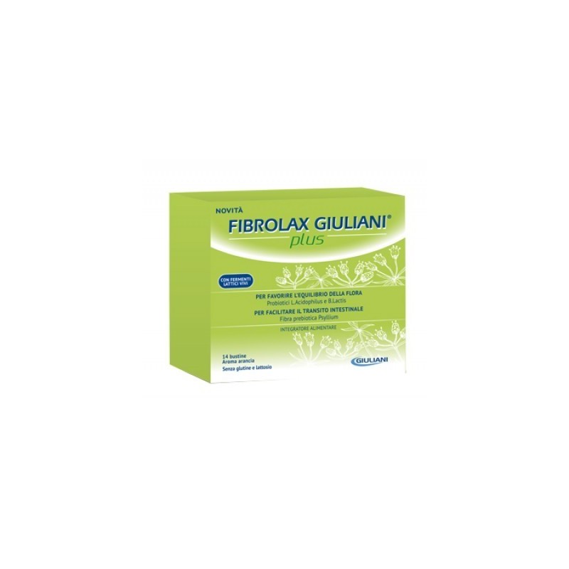 Fibrolax Giuliani Plus 14 Bustine Arancia