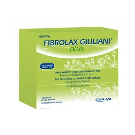 Fibrolax Giuliani Plus 14 Bustine Arancia