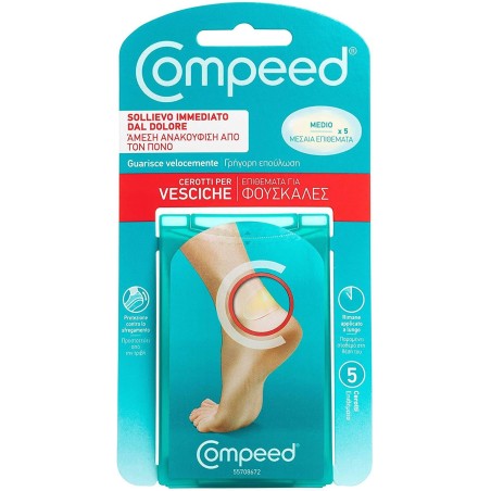 Perrigo Italia Compeed Cerotti Per Vesciche Medio 5 Pezzi