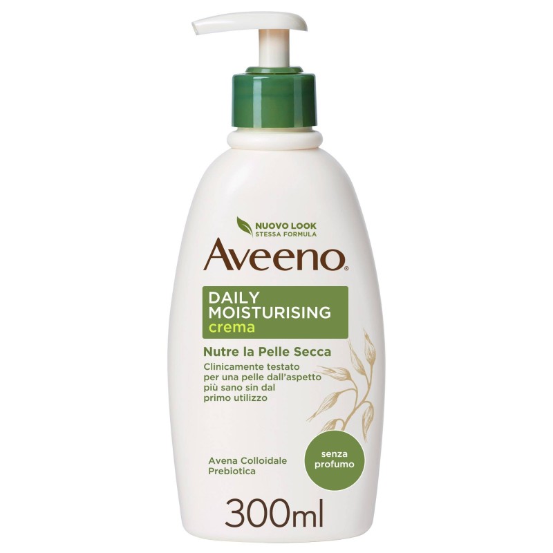 Johnson & Johnson Aveeno Pn Crema Idratante Corpo 300 Ml