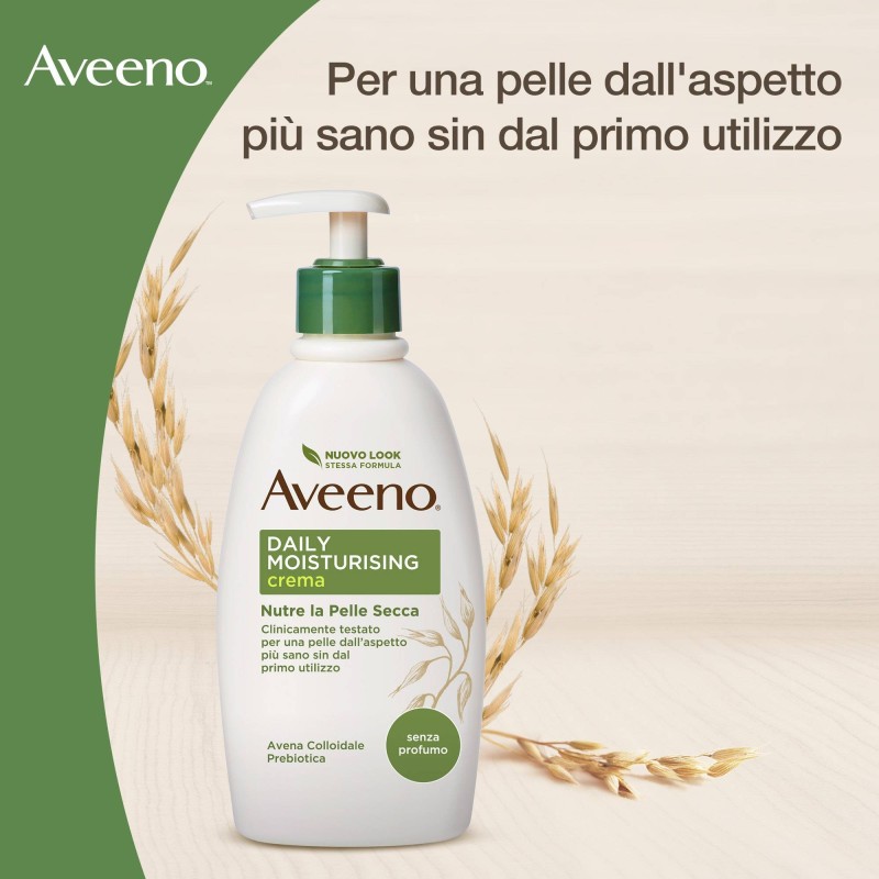 Johnson & Johnson Aveeno Pn Crema Idratante Corpo 300 Ml