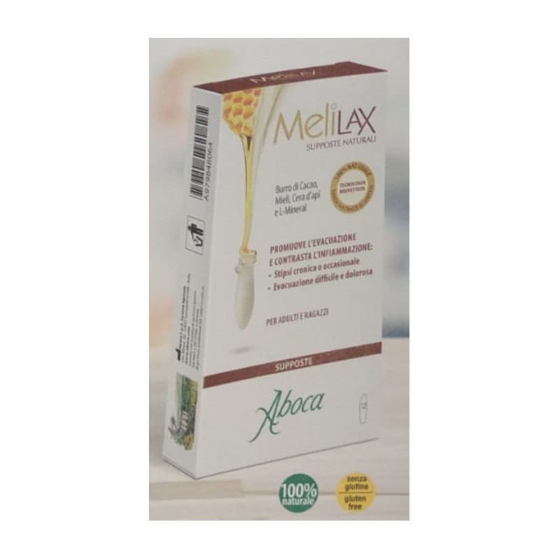 Aboca Societa' Agricola Melilax 12 Supposte