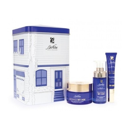 I. C. I. M. Internation Defence My Age Cofanetto Regalo Siero Rinnovatore Intensive 30 Ml + Crema Innovatrice Giorno 50 Ml + Sie