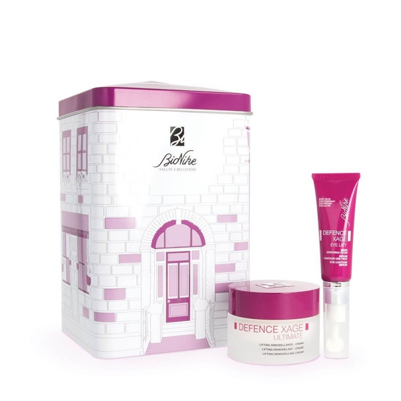 I. C. I. M. Internation Defence Xage Kit Natale 2020 1 Skinenergy Perfezionatore Concentrato 30 Ml + 1 Ultimate Lifting Rimodell