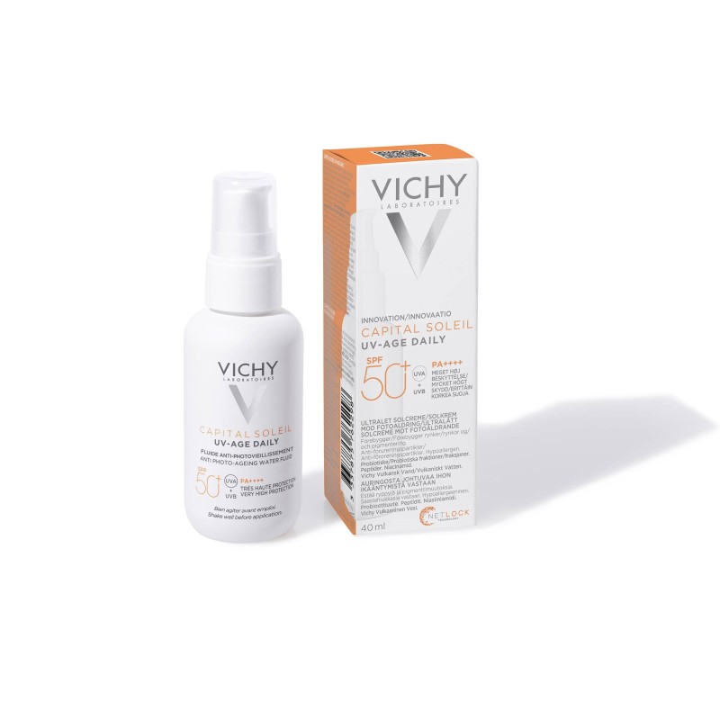 Vichy Capital Soleil Uv-age Fluido Anti-fotoinvecchiamento Spf50+ 40 Ml