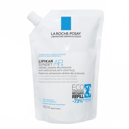La Roche Posay-phas Lipikar Refill Syndet Ap+ Ricarica 400 Ml