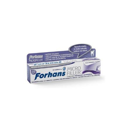 Uragme Forhans Dentifricio Microfiller Protezione Smalto 75 Ml