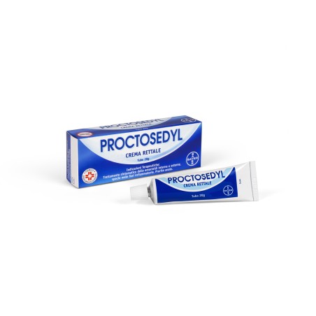 Bayer Proctosedyl Crema Rettale Idrocortisone Acetato, Amileina, Benzocaina, Esculina, Benzalconio Cloruro