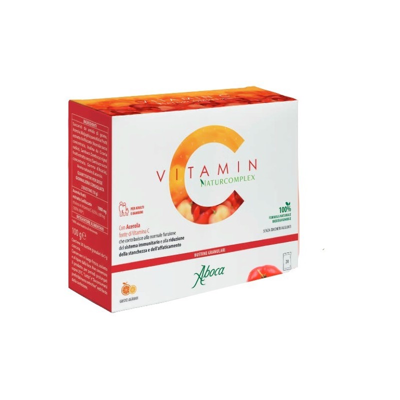 Aboca Societa' Agricola Vitamin C Naturcomplex 20 Bustine