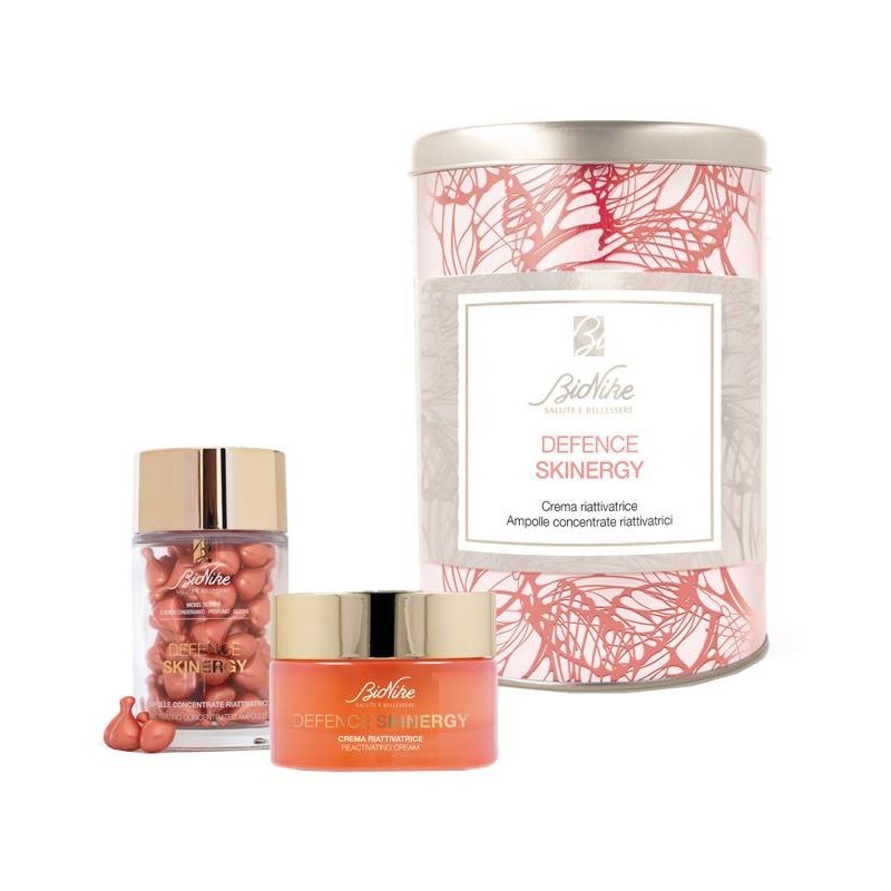 I. C. I. M. Internation Defence Skinergy Kit Natale 2021 60 Ampolle Monodose 24 Ml + Crema Riattivatrice 50 Ml