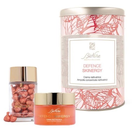 I. C. I. M. Internation Defence Skinergy Kit Natale 2021 60 Ampolle Monodose 24 Ml + Crema Riattivatrice 50 Ml