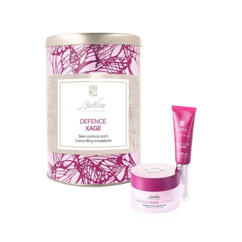 I. C. I. M. Internation Defence Xage Kit Natale 2021 Eyelift Contorno Occhi 15 Ml + Ultimate Lifting Rimodellante Crema 50 Ml