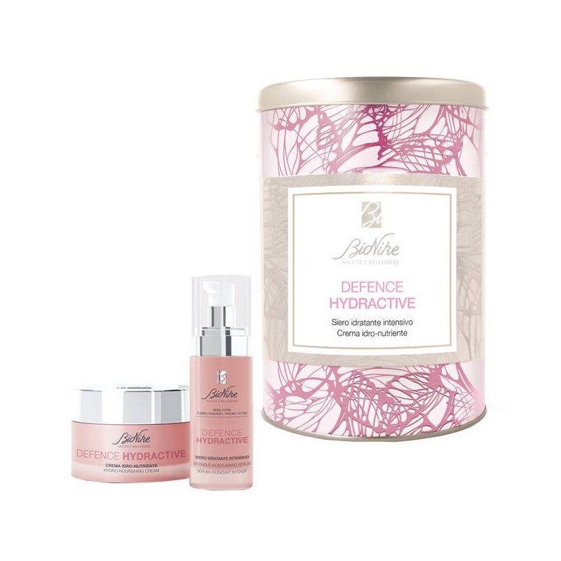 I. C. I. M. Internation Defence Hydractive Kit Natale 2021 Crema Idro-nutriente 50 Ml + Siero Idratante Intensivo 30 Ml