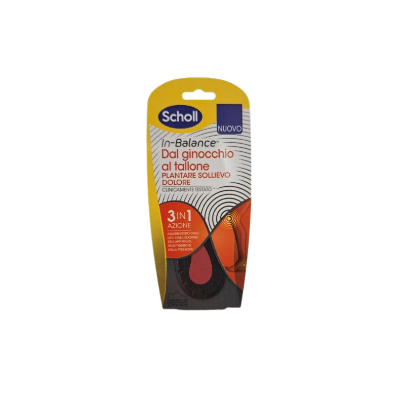 Vemedia Pharma Plantare Sollievo Dolore Da Ginocchio A Tallone Scholl In Balance Everyday L