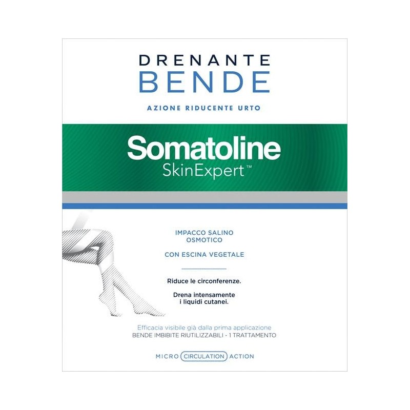 L. Manetti-h. Roberts & C. Somatoline Skin Expert Bende Snellenti Drenanti Kit Ricarica