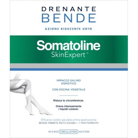 L. Manetti-h. Roberts & C. Somatoline Skin Expert Bende Snellenti Drenanti Kit Ricarica
