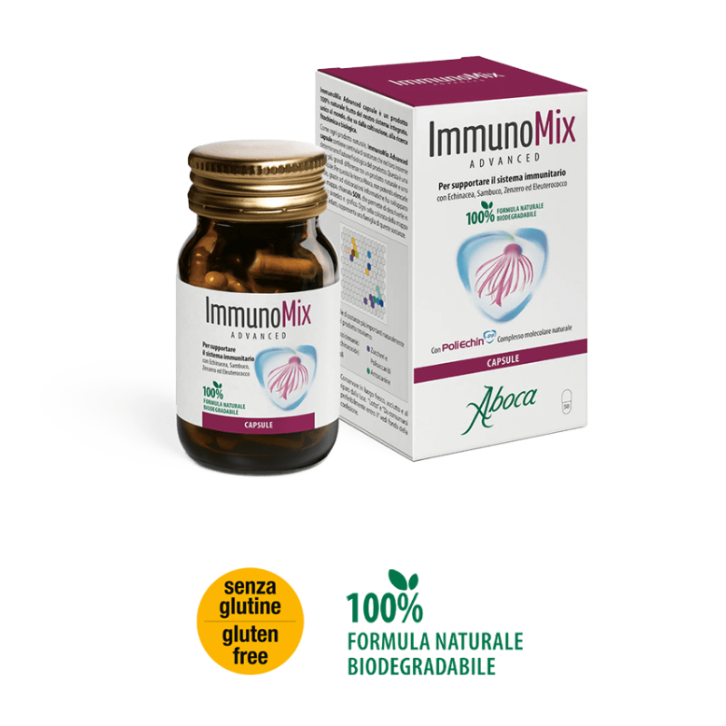 Aboca Immunomix Advanced Integratore per il supporto del sistema immunitario 50 capsule